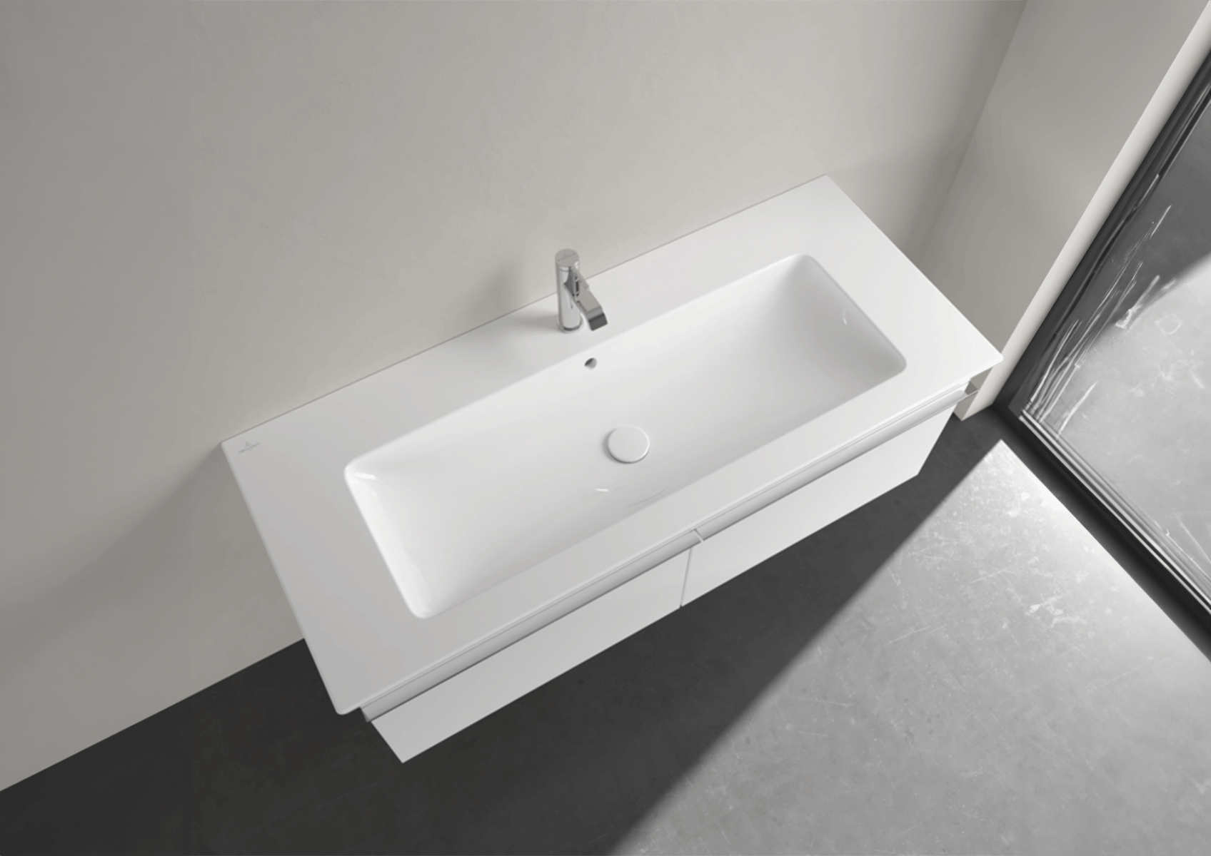 Lavabo Venticello de Villeroy & Boch, 120 cm