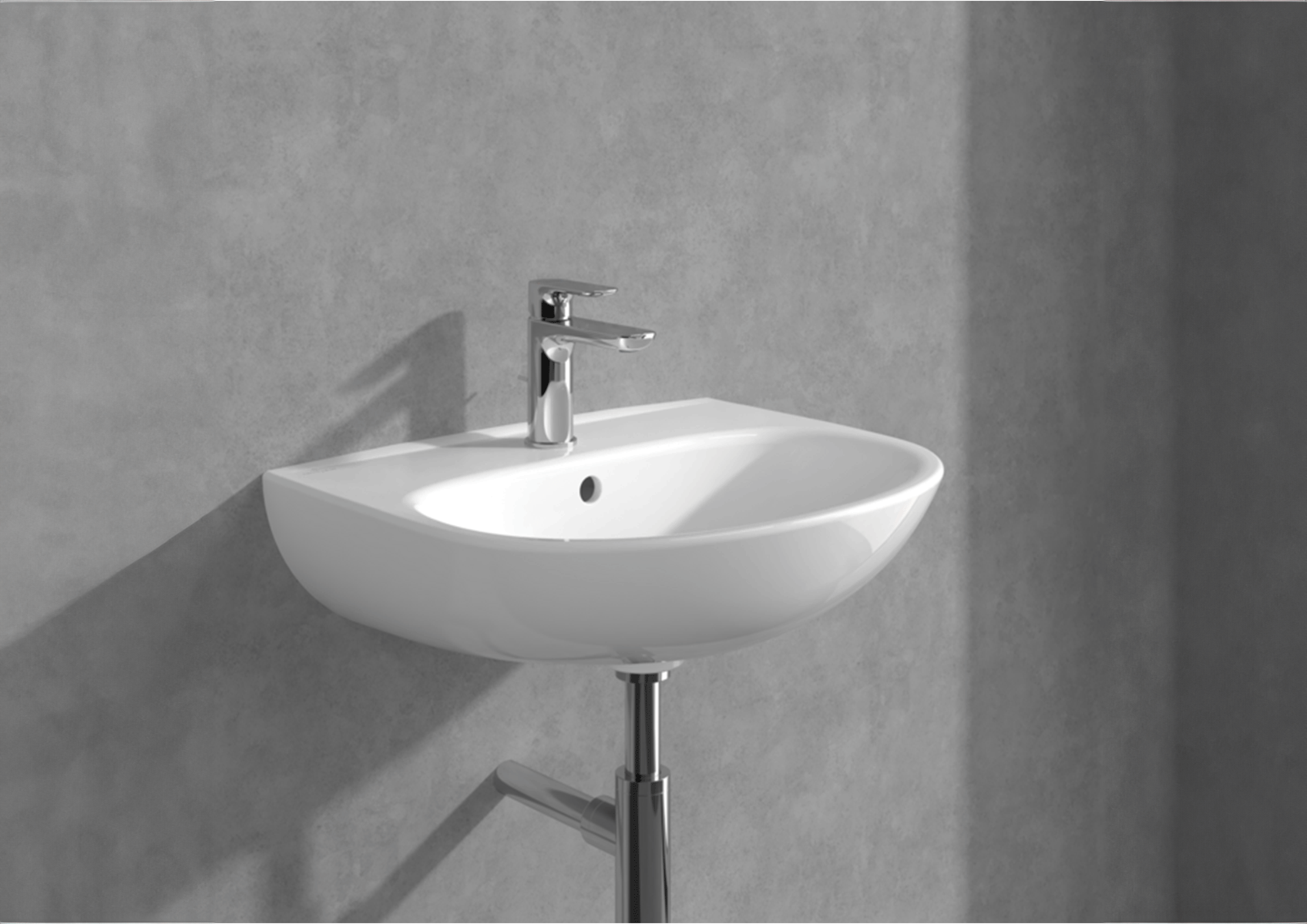Villeroy & Boch O.novo, miscelatore monocomando per lavabo