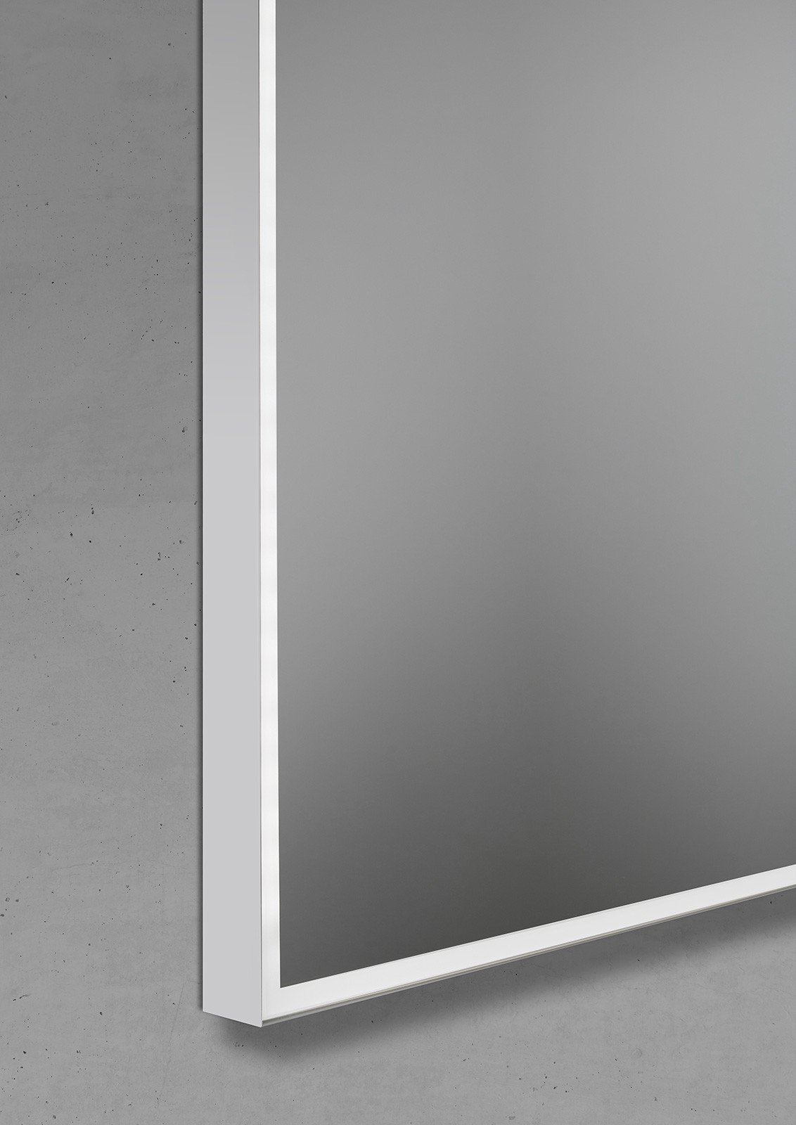 Multilight LED-Lichtspiegel 120x70cm mit Fernbedienung und Memory-Funktion