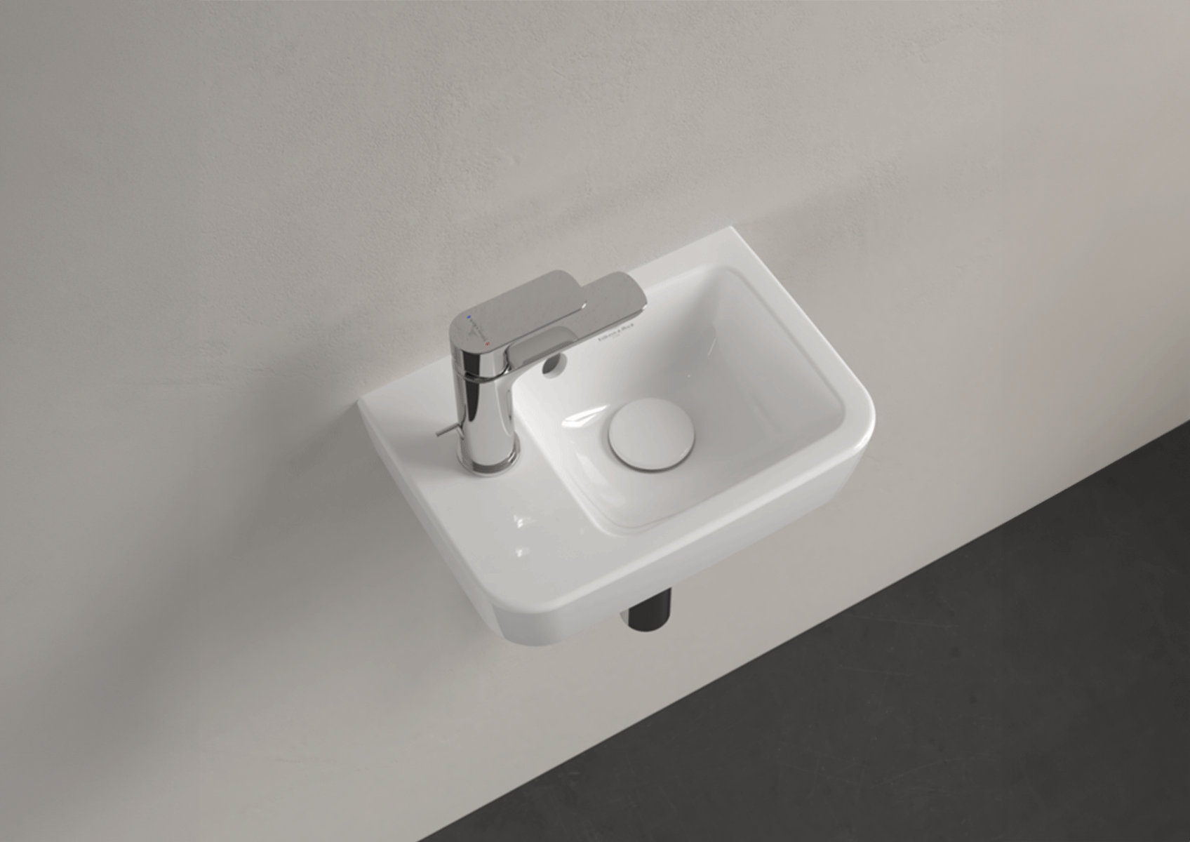 Lavabo O.novo di Villeroy & Boch, 36 cm