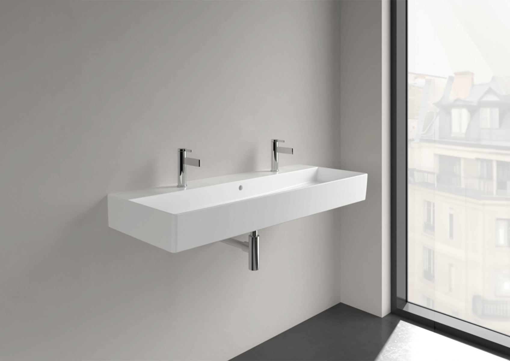 Villeroy & Boch Memento 2.0 Lavabo doppio da 120 cm