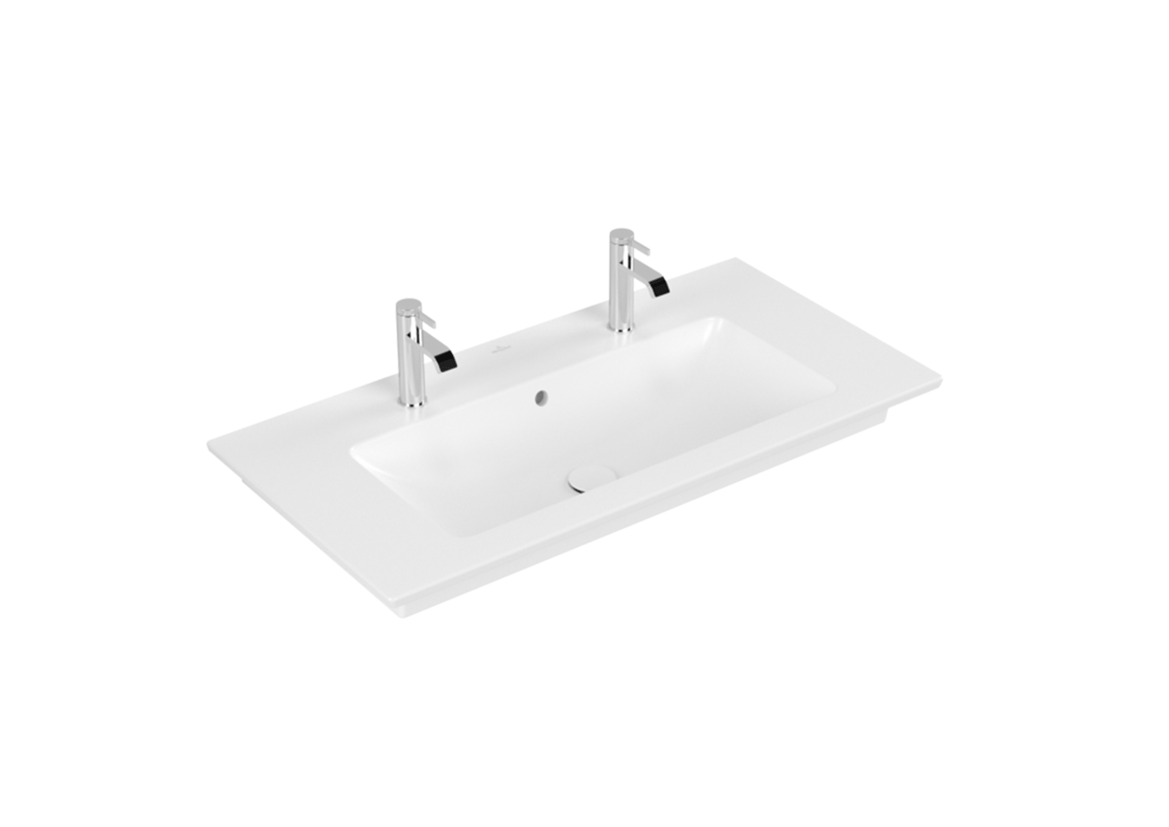 Lavabo Venticello di Villeroy & Boch da 100 cm