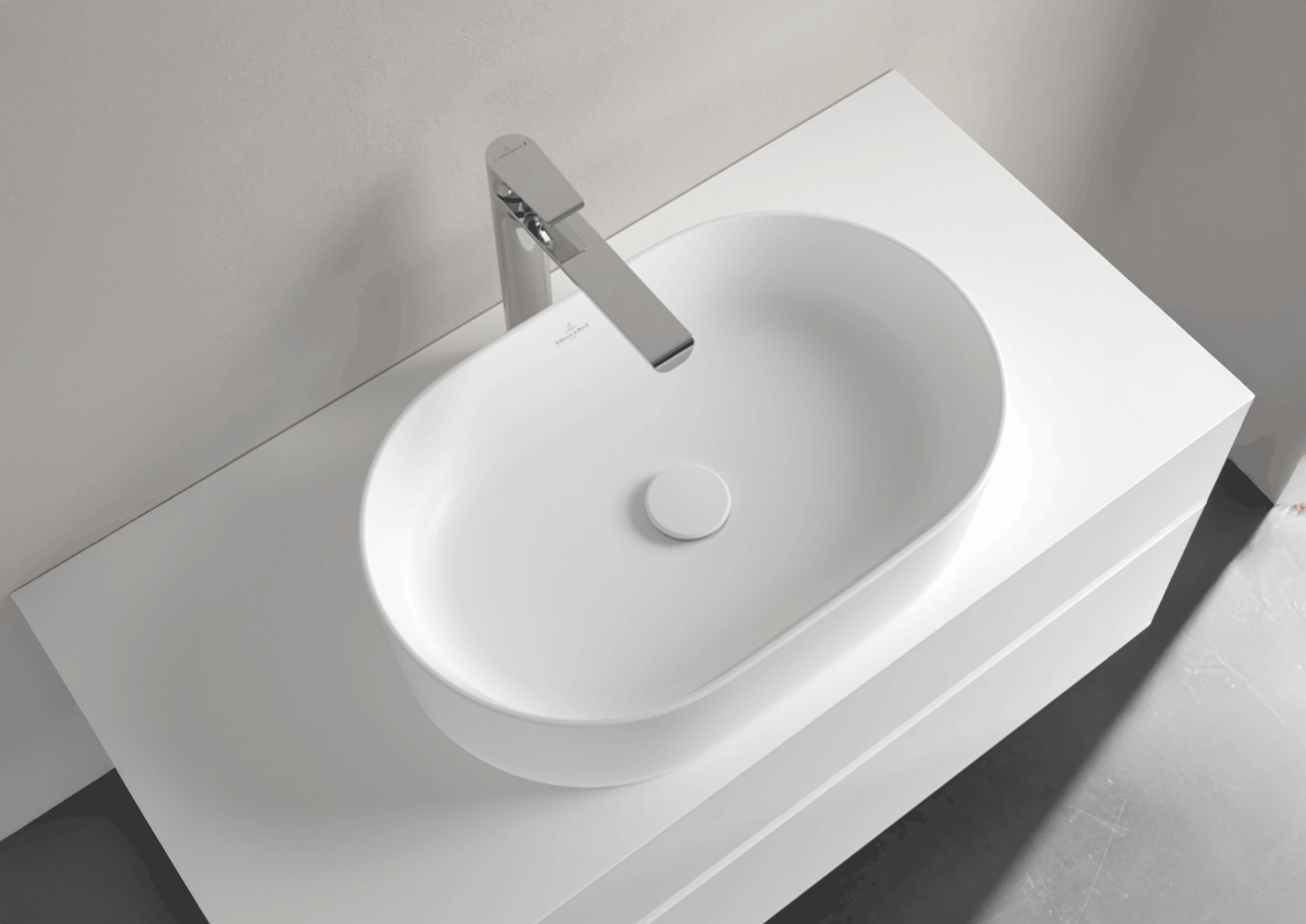 Lavabo da appoggio Villeroy & Boch Collaro da 56 cm