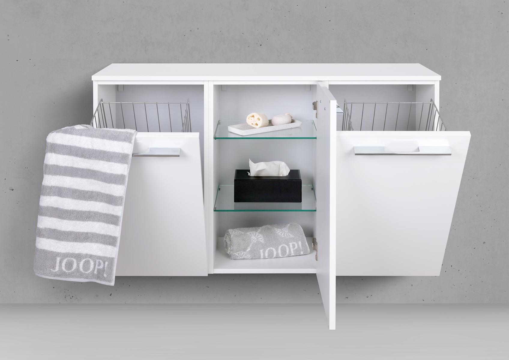 Sideboard / Kommode mit Wäschekippe nach Maß mit Softclose, Tür mittig