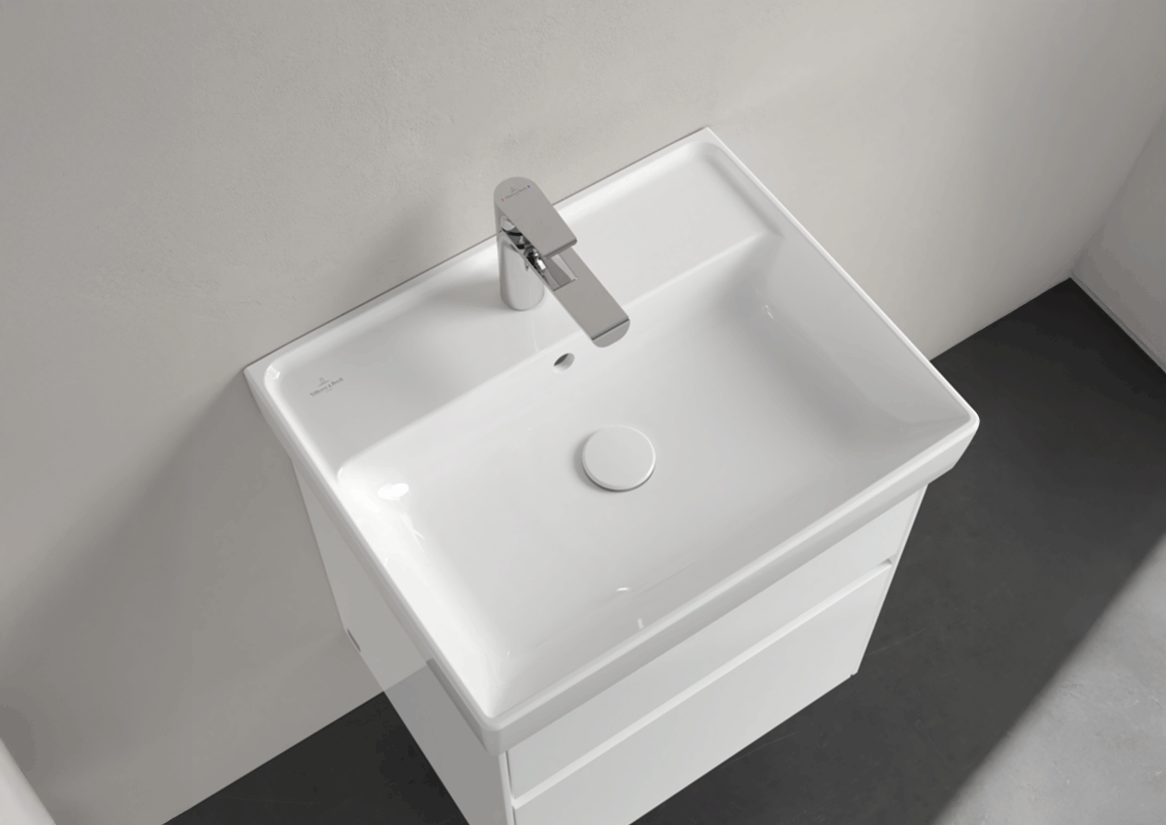 Lavabo Collaro di Villeroy & Boch da 55 cm