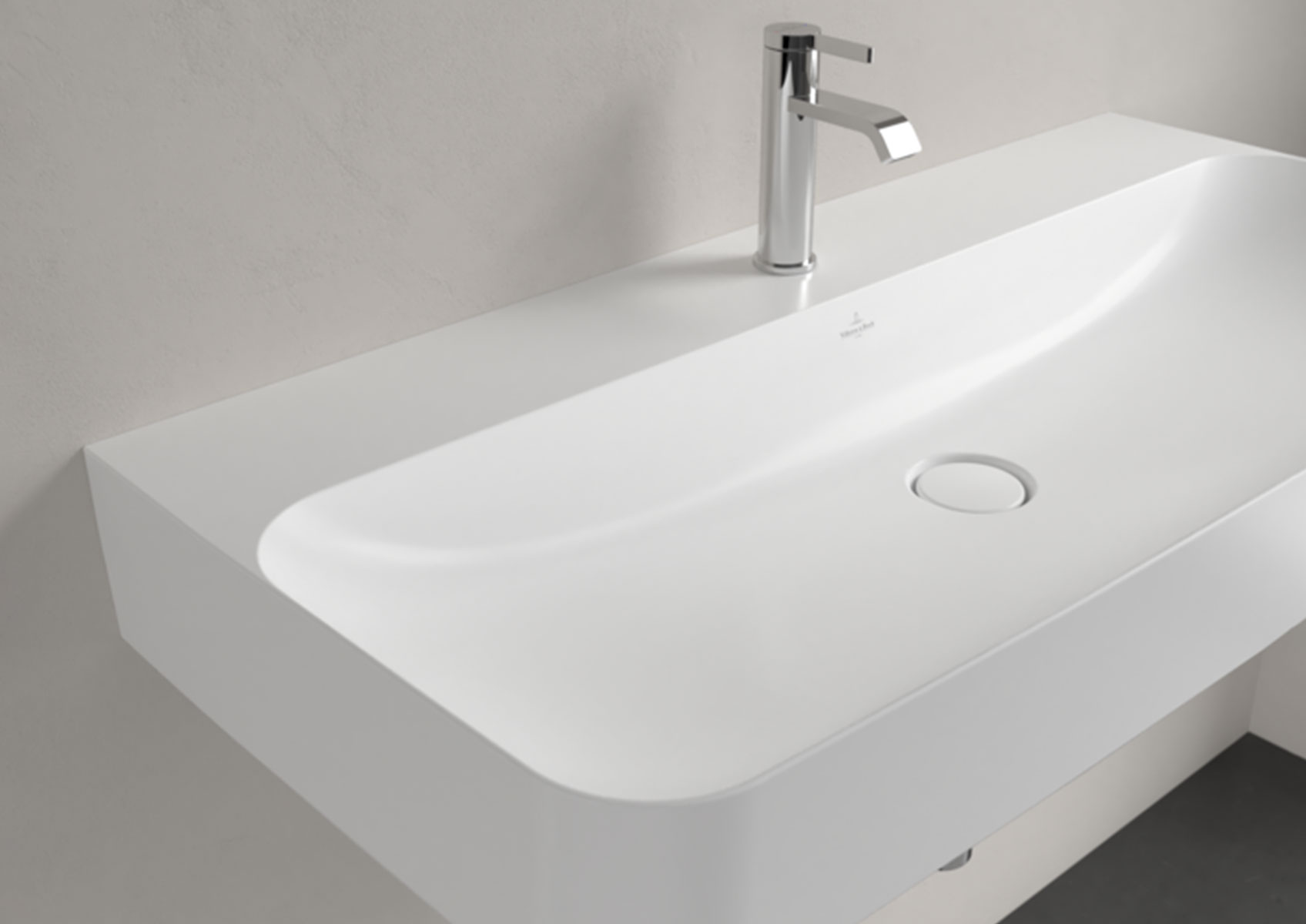 Lavabo Finion di Villeroy & Boch da 100 cm