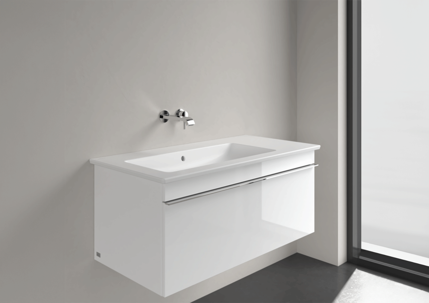 Lavabo Venticello de Villeroy & Boch, 100 cm