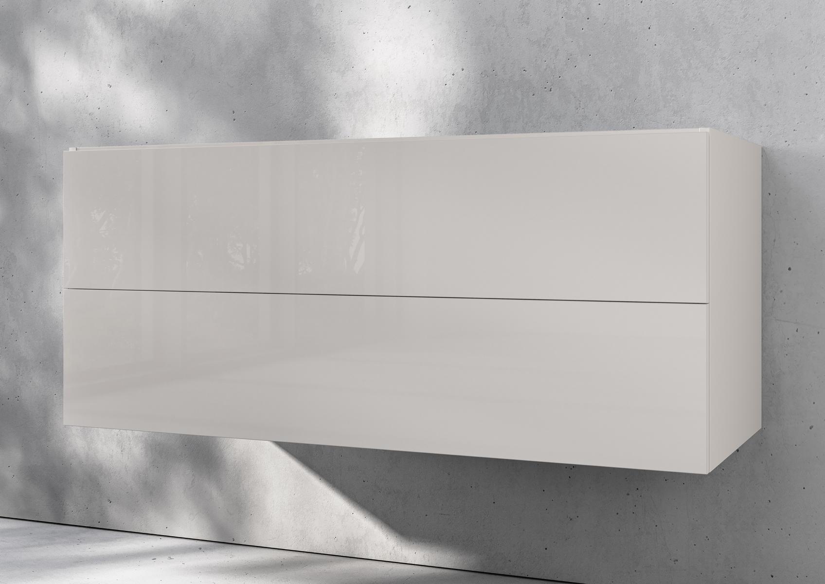 Spiegelschrank 50 cm integrierte MULTI Light LED Beleuchtung Doppelspiegeltür vorkonfiguriert
