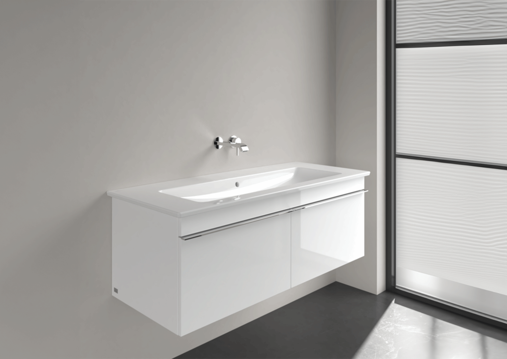 Lavabo Venticello de Villeroy & Boch, 120 cm