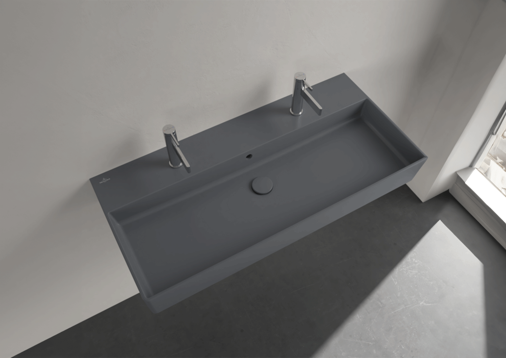 Villeroy & Boch Memento 2.0 : double lavabo de 100 cm