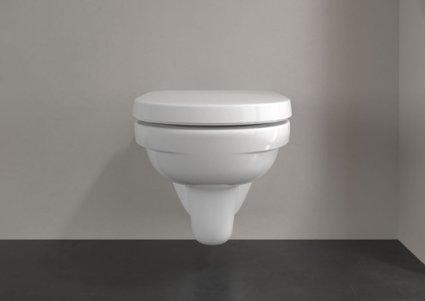 Villeroy & Boch O.novo Combi-Pack - Lavabo a parete con scarico profondo