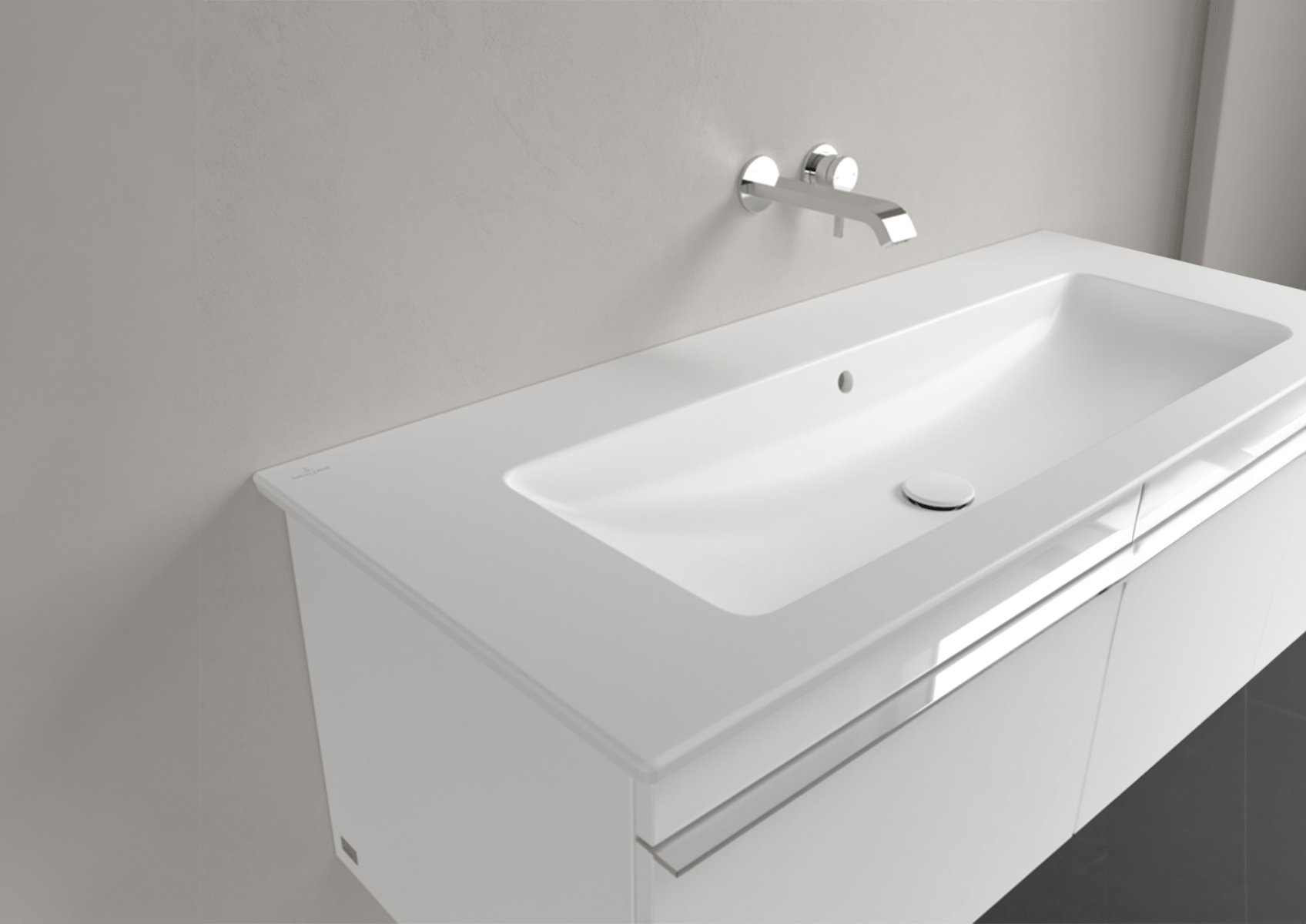 Villeroy & Boch Venticello washbasin, 120 cm