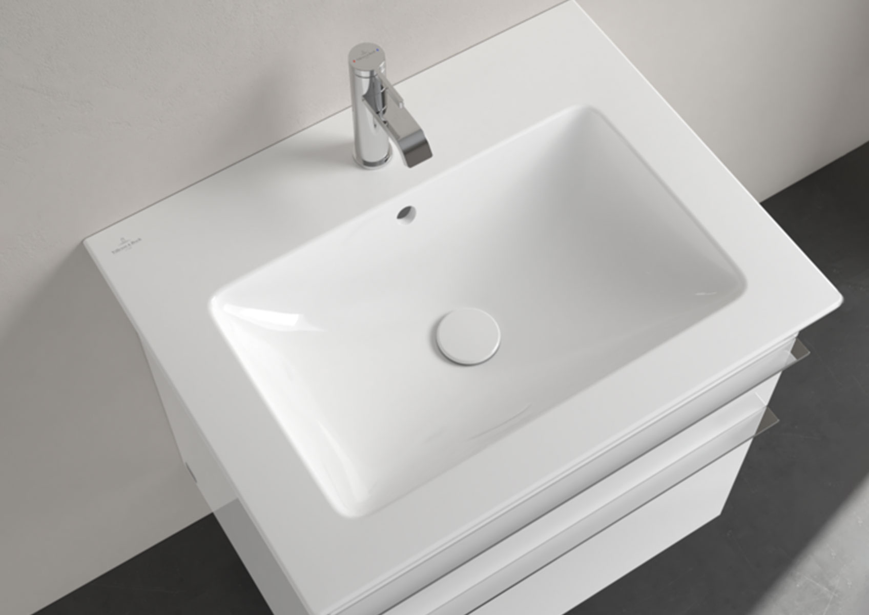 Lavabo Venticello de Villeroy & Boch, 65,5 cm