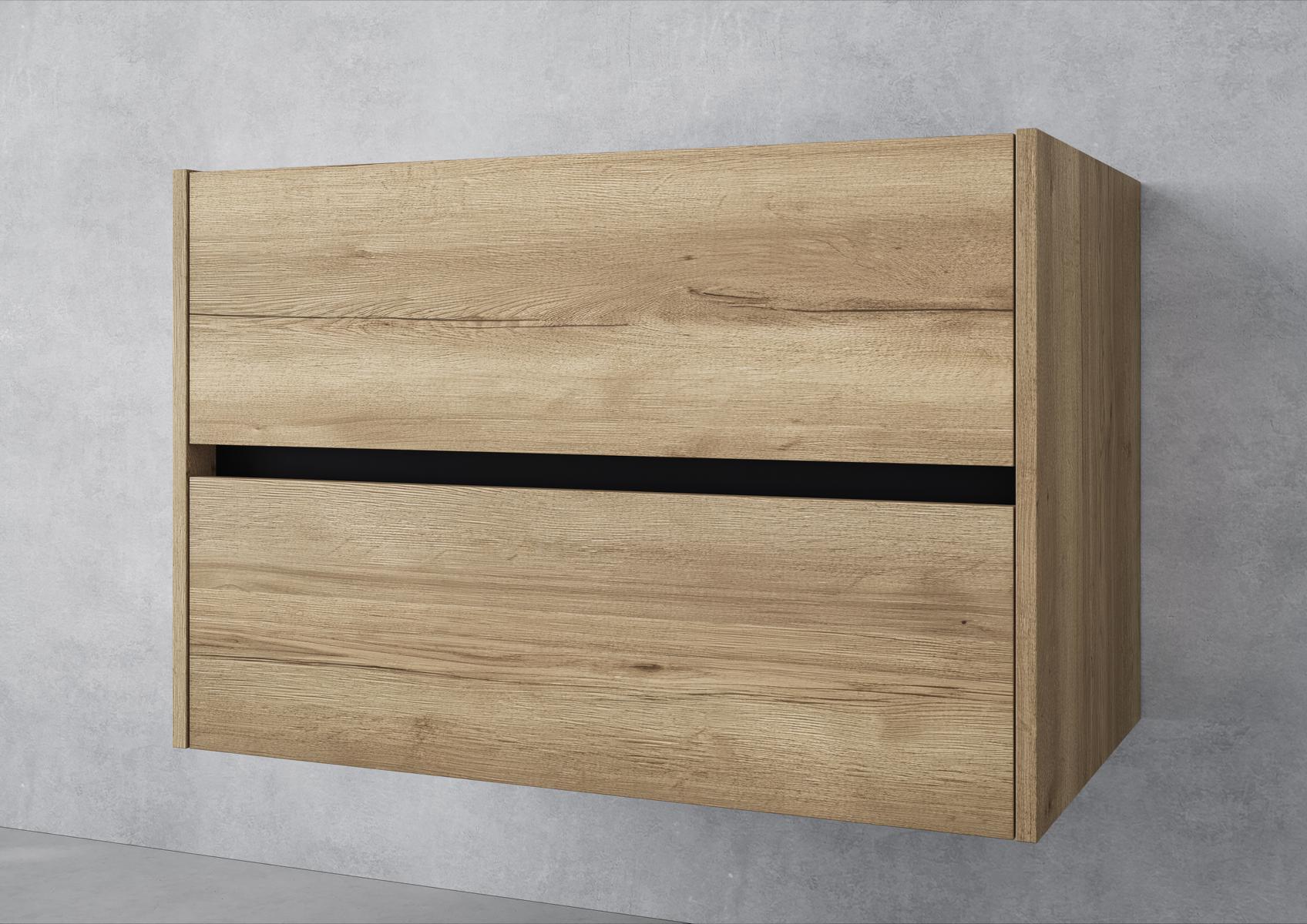 Mobile sottolavabo Intarbad Pure come accessorio per il lavabo Duravit Vero da 80 cm    