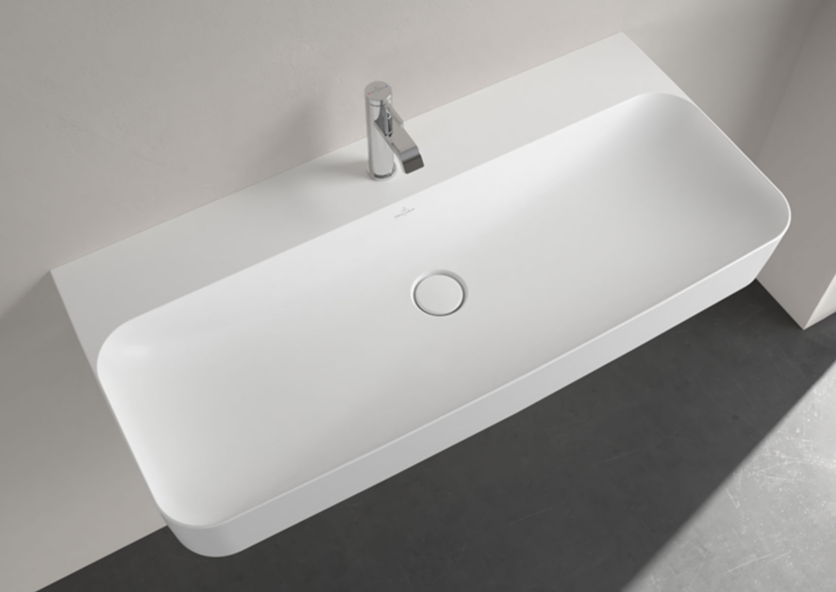 Lavabo Finion di Villeroy & Boch da 100 cm