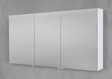 Spiegelschrank 140 cm 3 Türig ohne Beleuchtung