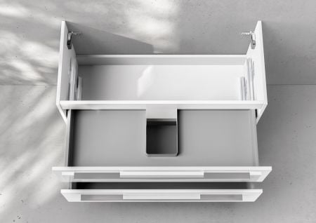 Unterschrank Intarbad Premium als Zubehör für Waschtisch Geberit Acanto Compact 90cm