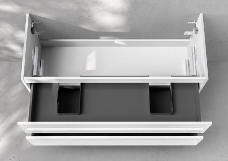 Unterschrank Intarbad Deluxe als Zubehör für Doppelwaschtisch Villeroy & Boch Subway 130cm