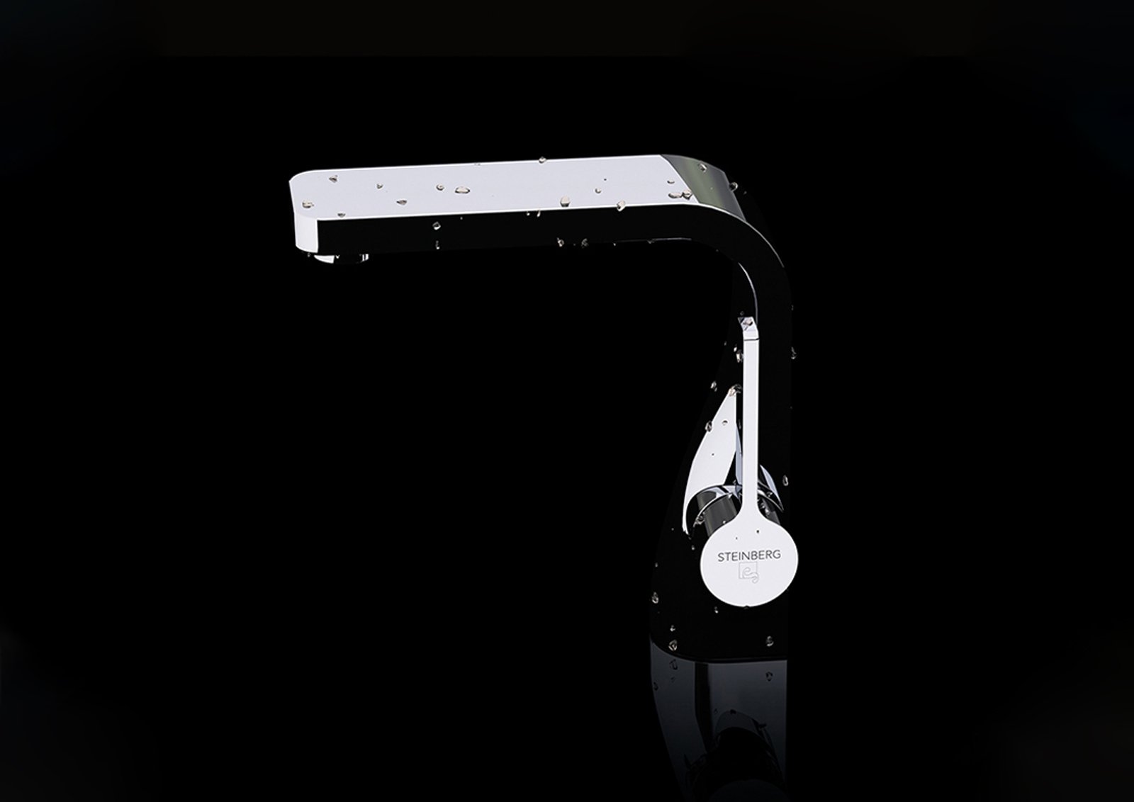 Steinberg Serie 230 Waschtisch-Einhebelmischer mit Ablaufgarnitur, Chrom