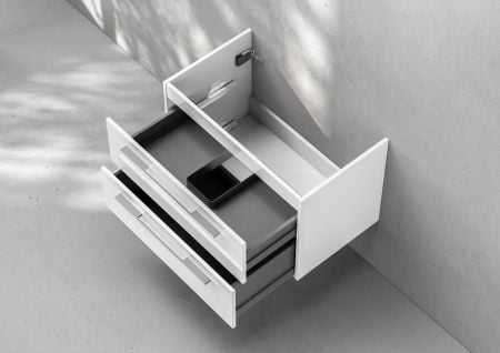 Unterschrank Intarbad Deluxe als Zubehör für Waschtisch Ideal Standard Connect Cube 70cm