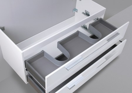Unterschrank für Duravit DuraStyle Doppelwaschtisch 130 cm Waschbeckenunterschrank