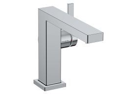 Mezclador monomando para lavabo hansgrohe Tecturis E 110 Fine CoolStart EcoSmart+ con juego de desagüe de varilla, cromado