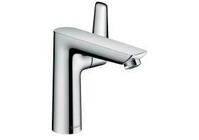 Mezclador monomando para lavabo hansgrohe Talis E 150 con juego de desagüe de varilla, cromado