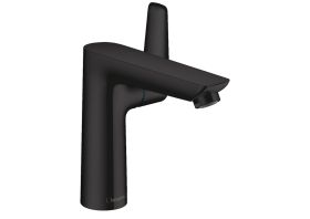Mezclador monomando para lavabo hansgrohe Talis E 150 con juego de desagüe de varilla, negro mate