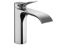 Mezclador monomando para lavabo hansgrohe Vivenis 110 con juego de desagüe de varilla, cromado